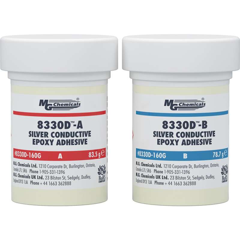 Epoxy Adhesive, Silver Conductive, 160g